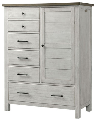 Timber Ridge Wood Chifferobe, Weather Washed Sierra