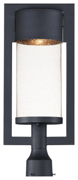 Maxim 55890BG Focus 22" Tall LED Outdoor Single Head Post Light - Black
