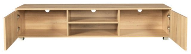 Living room TV benches MDF Oak modern tv stand