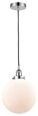 Innovations 616-1PH-PC-G201-10-LED 1-Light Mini Pendant, Polished Chrome