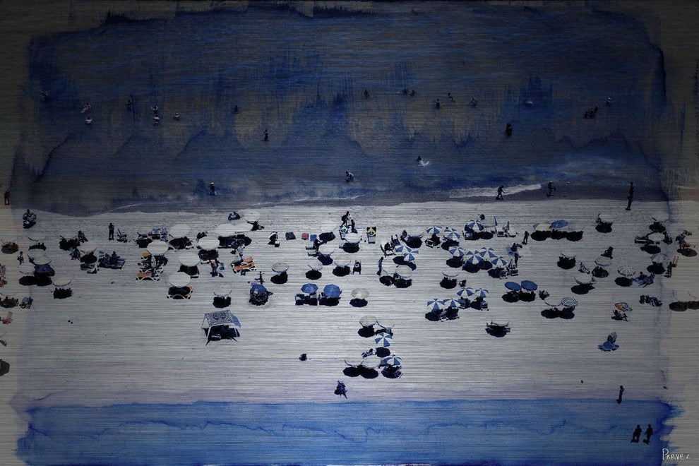 "Nem" Print on Brushed Aluminum, 60"x40"