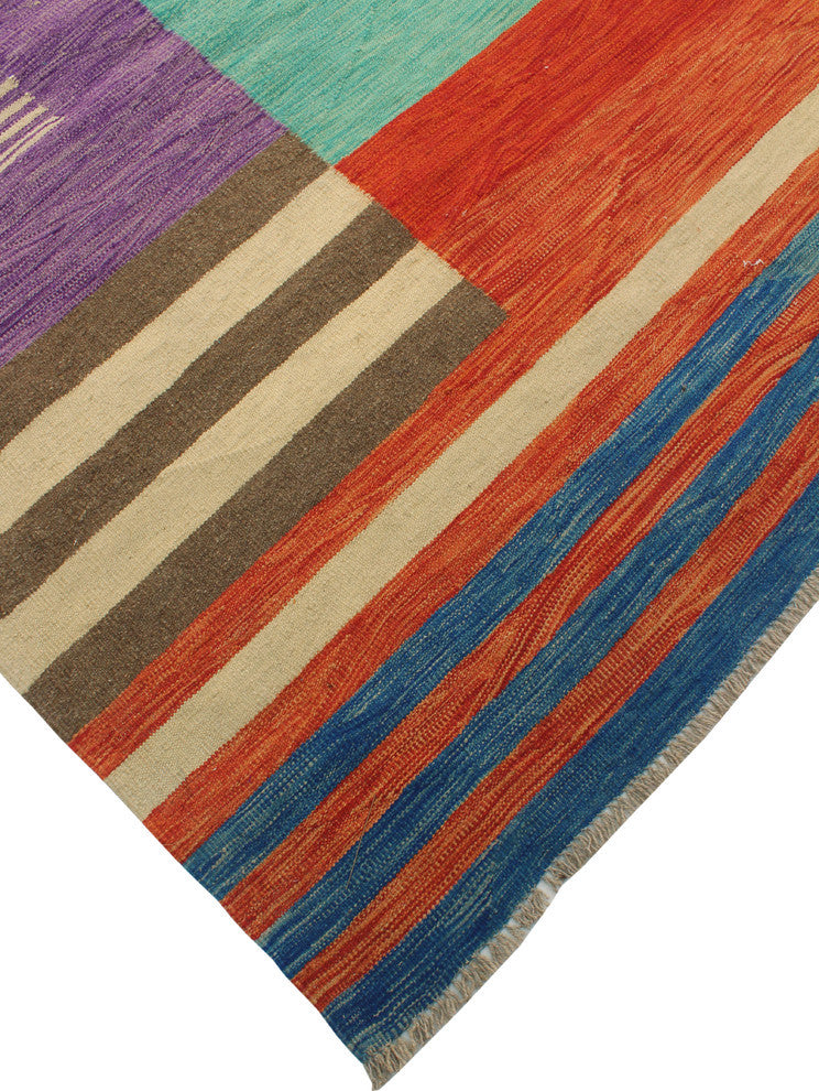 Winchester Kilim Inabat Ivory Rug, 10'1x12'10