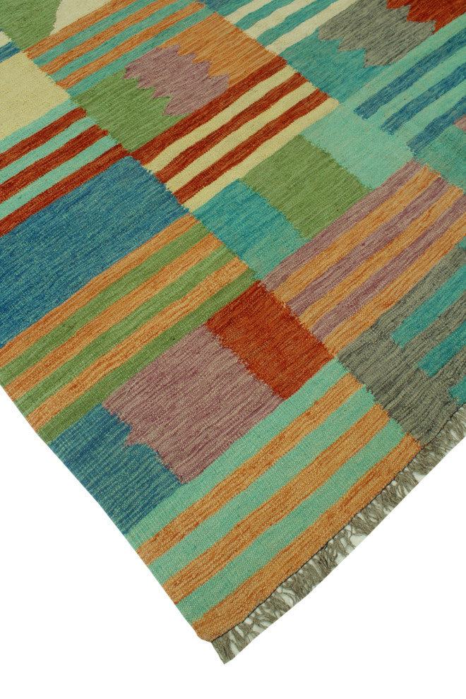 Winchester Kilim Babu Red/Beige Rug, 6'11x9'7