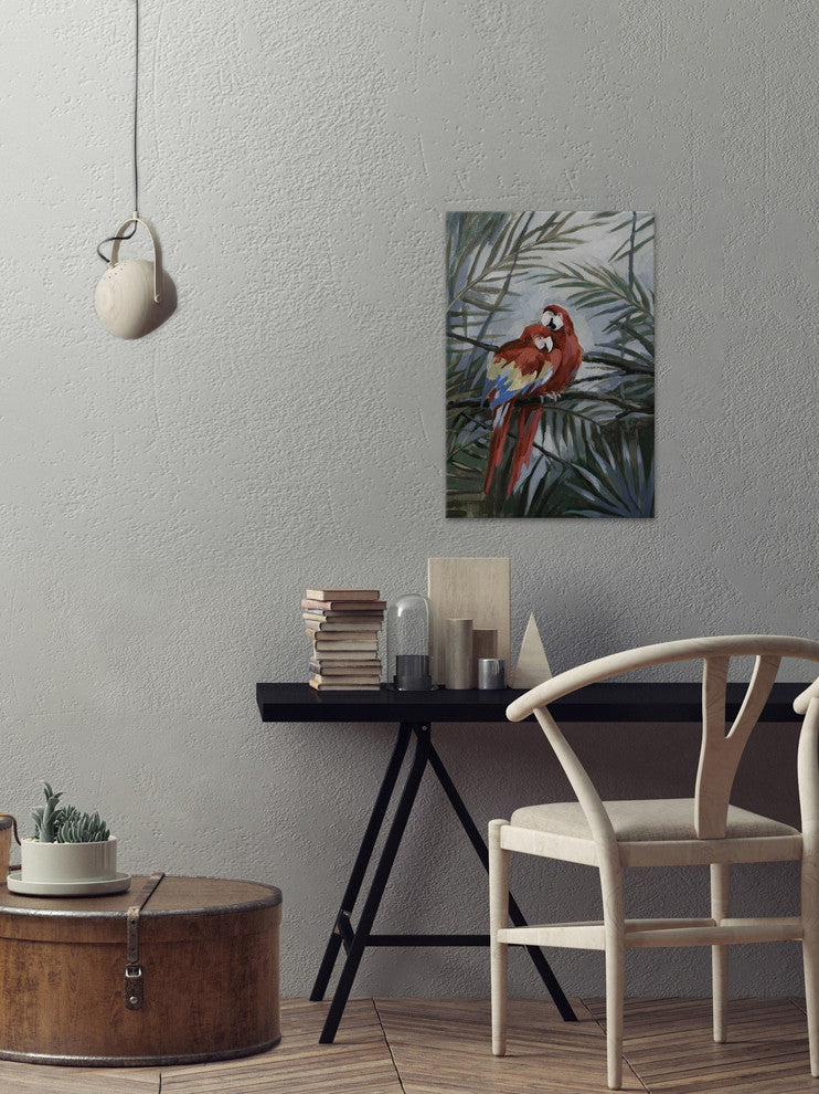 "Friends for Life" Painting Print on Wrapped Canvas, 16"x24"