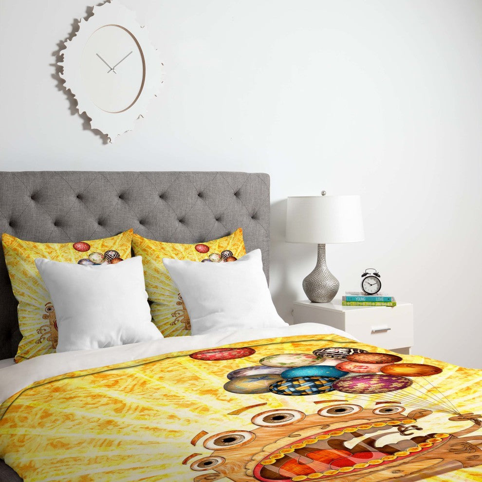 Deny Designs Jose Luis Guerrero Monster Duvet Cover - Lightweight