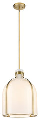 Z-LITE 818-12RB 1 Light Chandelier, Rubbed Brass