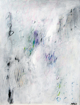 Minimalist Abstract Pink Painting