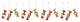 Glass Wrapped Candy Ornament, 12-Piece Set