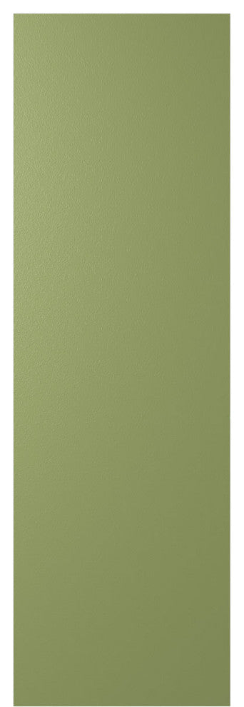 15"W True Fit PVC Single X-Board Farmhouse, Moss Green, 63"H