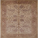 Ahgly Company Indoor Square Mid-Century Modern Area Rugs, 5' Square