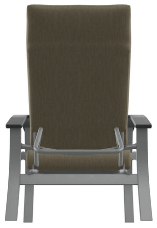 Belle Isle Cushion Outdoor Adjustable Back Chair, Huskie/Graphite