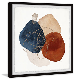 "Dynamic Tension" Framed Painting Print, 24x24