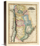 "United Provinces, 1823" Stretched Canvas Giclee by Fielding Lucas, 12"x16"