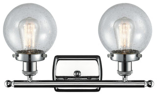 Beacon 2-Light Bath Vanity-Light, Polished Chrome, Seedy
