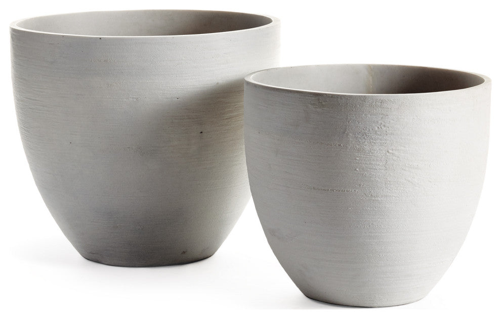 Fibrestone Malibu Tapered Pots, Set of 2