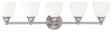 Somerville Bath Light, Brushed Nickel