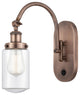 Innovations 918-1W-AC-G312-LED 1-Light Sconce, Antique Copper