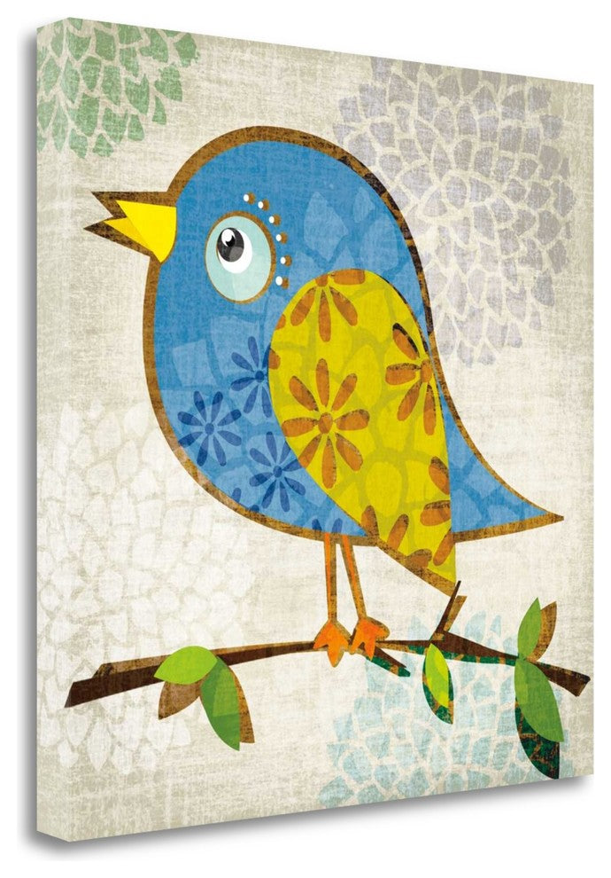 "Chirpy" By Tandi Venter, Giclee Print on Gallery Wrap Canvas, Ready to Hang
