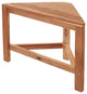 Teak Corner Shower Bench RAY 24" (60 cm)