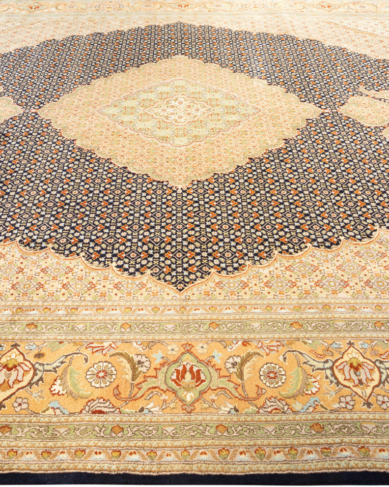 Chaung-U One-of-a-Kind Hand-Knotted Area Rug Black, 9'0"x12'4"