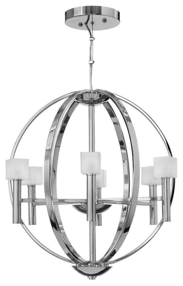 Hinkley Mondo Chandelier Medium Open Frame Orb
