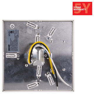 DSE6 Square 6" Edge-Lit LED Surface Mount Downlight, 4000k