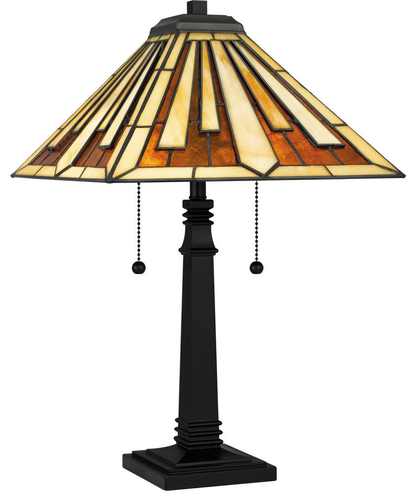 Quoizel Tiffany Two Light Table Lamp