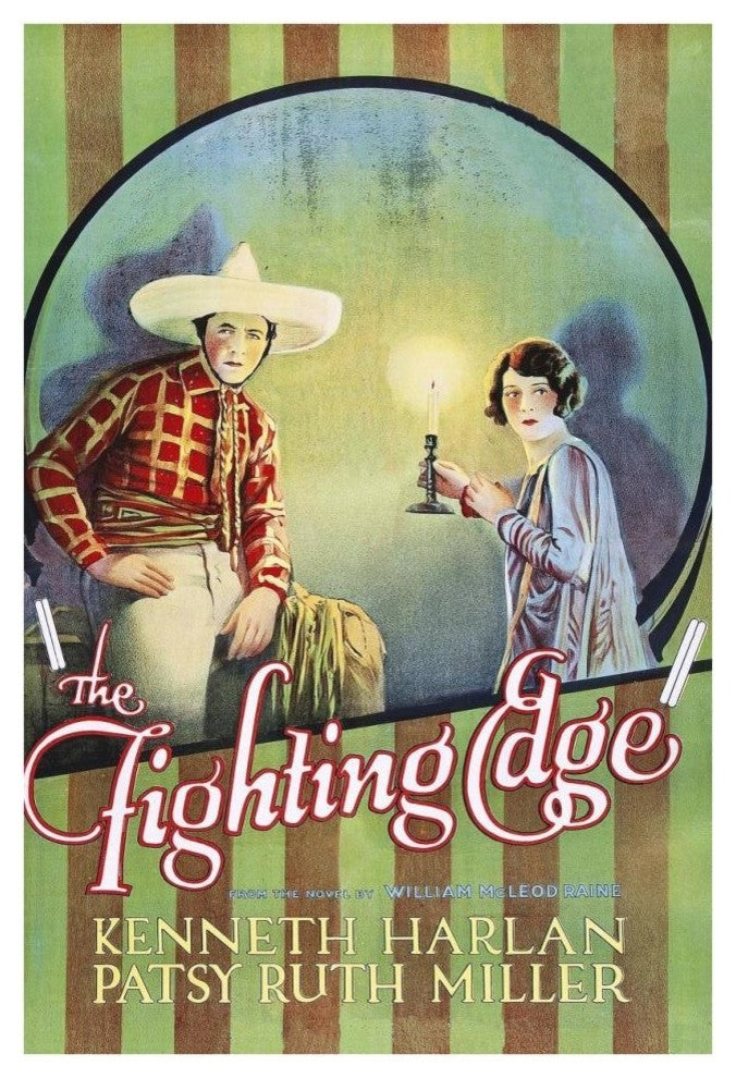 "Vintage Westerns: Fighting Edge" Digital Paper Print, 26"x38"