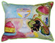 Betsy Drake Wine and Cheese Extra Large 20 X 24 Indoor / Outdoor Pillow