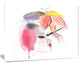 Eye Lash Face Woman Cosmetic, Portrait Canvas Art Print, 40"x30"