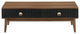 47" Brown Solid Wood Rectangular Coffee Table