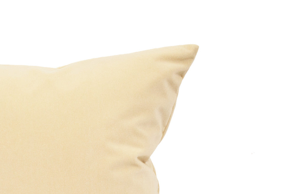 Brie Velvet Cushion Cover, 13" X 18"