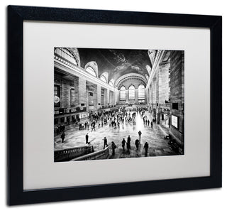 Philippe Hugonnard 'Grand Central Terminal NYC', Black Frame, White Mat, 20x16