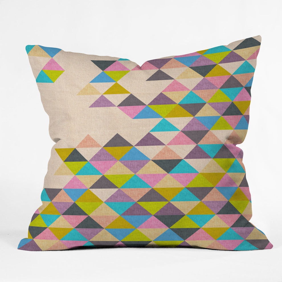 Bianca Green Completely Incomplete Outdoor Throw Pillow