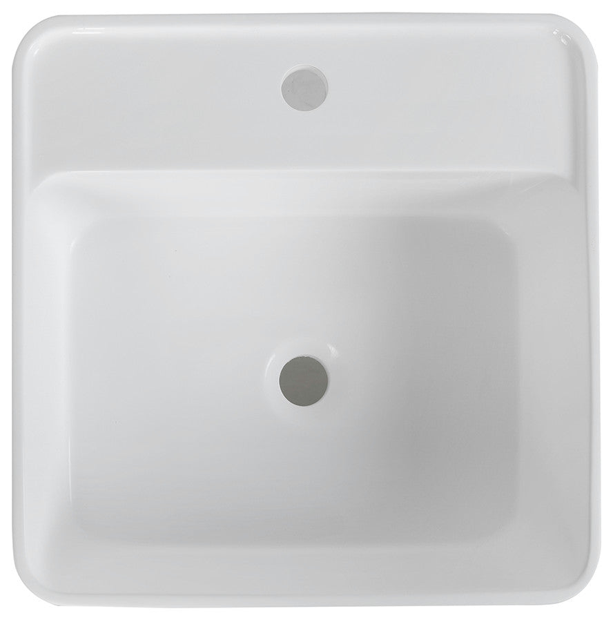 18" Streamline K-1699-18 Solid Surface Resin Freestanding Basin