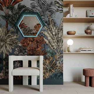 Lally Wall Mirror, Aqua, Prism