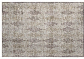 Premium Machine Washable Mayfield AMF561 Beige 1'8" x 2'6" Rug