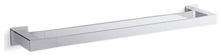 Kohler Honesty 24" Double Towel Bar, Polished Chrome