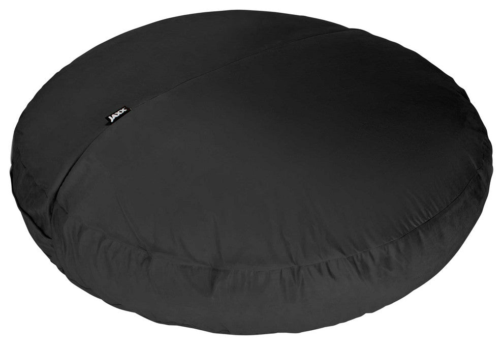 Jaxx 6' Cocoon Bean Bag Sofa, Black