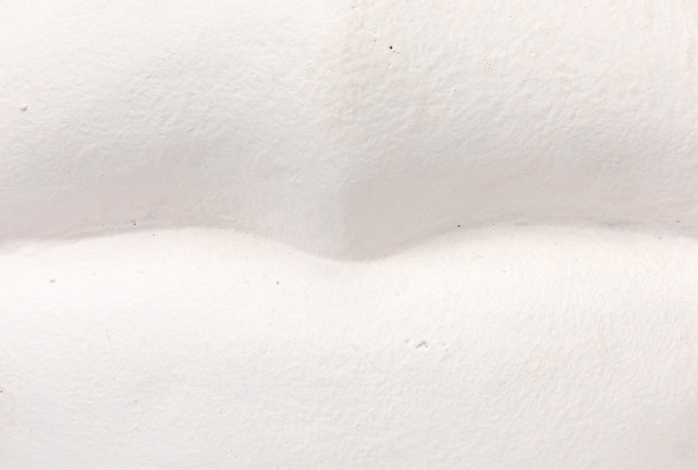Lips, White Fiber Cement