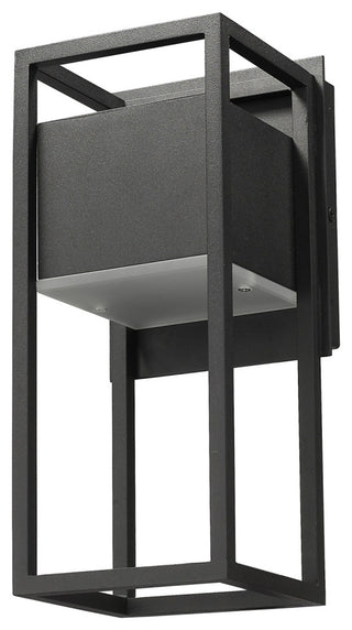 Z-Lite 585S-LED Barwick 13" Tall LED Outdoor Wall Sconce - Black