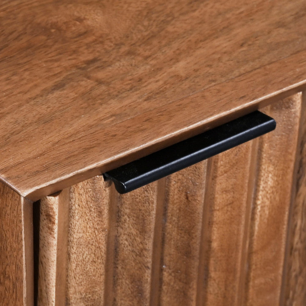 Kenzo Mango Nightstand, Pecan