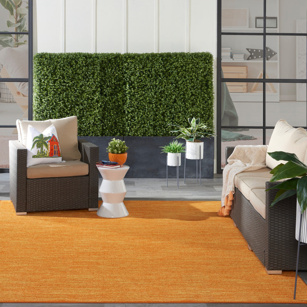 Nourison Essentials 8' x 10' Sunburst Outdoor Area Rug