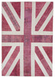 Rug N Carpet - Hand-knotted Oriental 6' 9'' x 9' 11'' Flag Patchwork Rug
