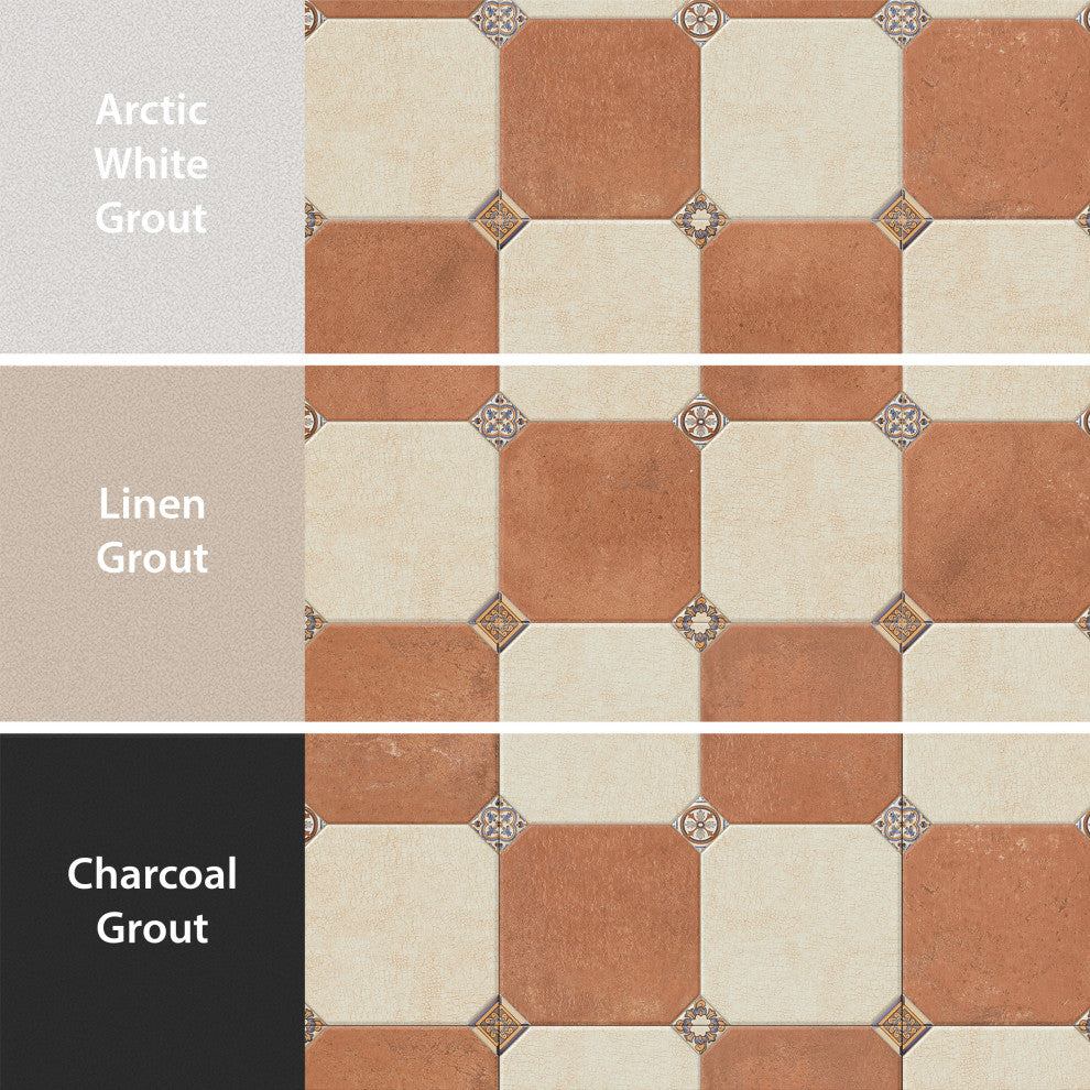 Manises Porcelain Floor and Wall Tile, White