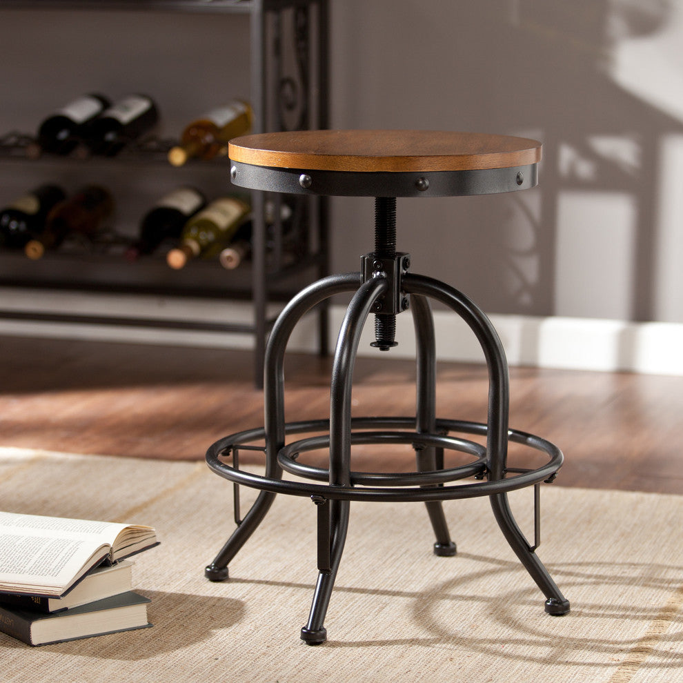 Horton Industrial Adjustable Stool