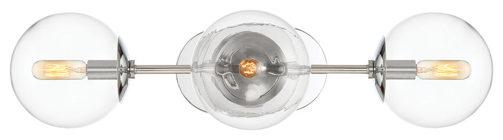 Welton 3-Light Bath, Chrome