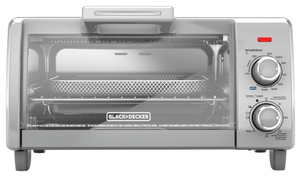 Crisp "˜N Bake Air Fry 4-Slice Toaster Oven with Air Fry Technology Without the