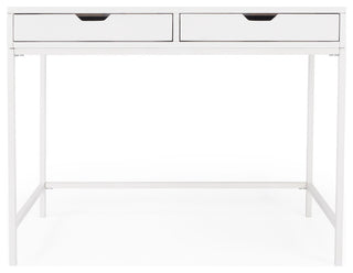 Butler Belka White Desk With Drawers