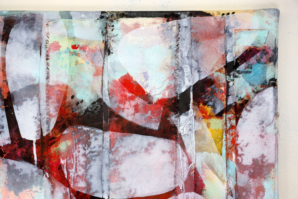 Contemporary Acrylic on Canvas, Original abstract painting, ready to hang